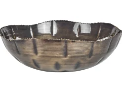 Set di 3 ciotole decorative PINANG Metallo Ottone