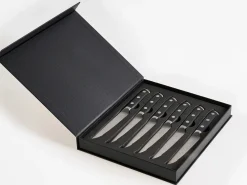 Set di 6 coltelli da bistecca TOYAMA Nero