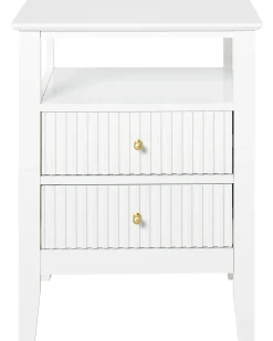 Set di 2 comodini ASSISI Bianco