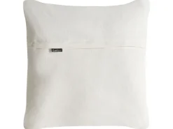 Set di 2 cuscini AGLAIA Cotone 45 x 45 cm Bianco Trama floreale
