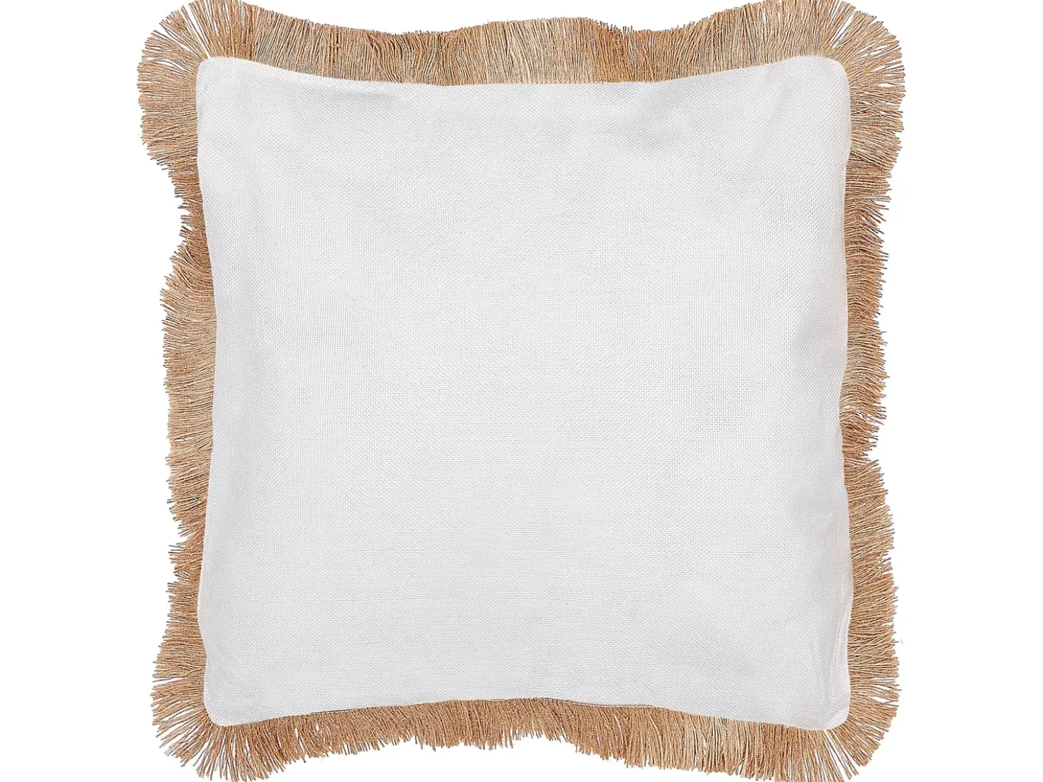 Set di 2 cuscini AGRIMONY 45 x 45 cm Beige Trama orientale