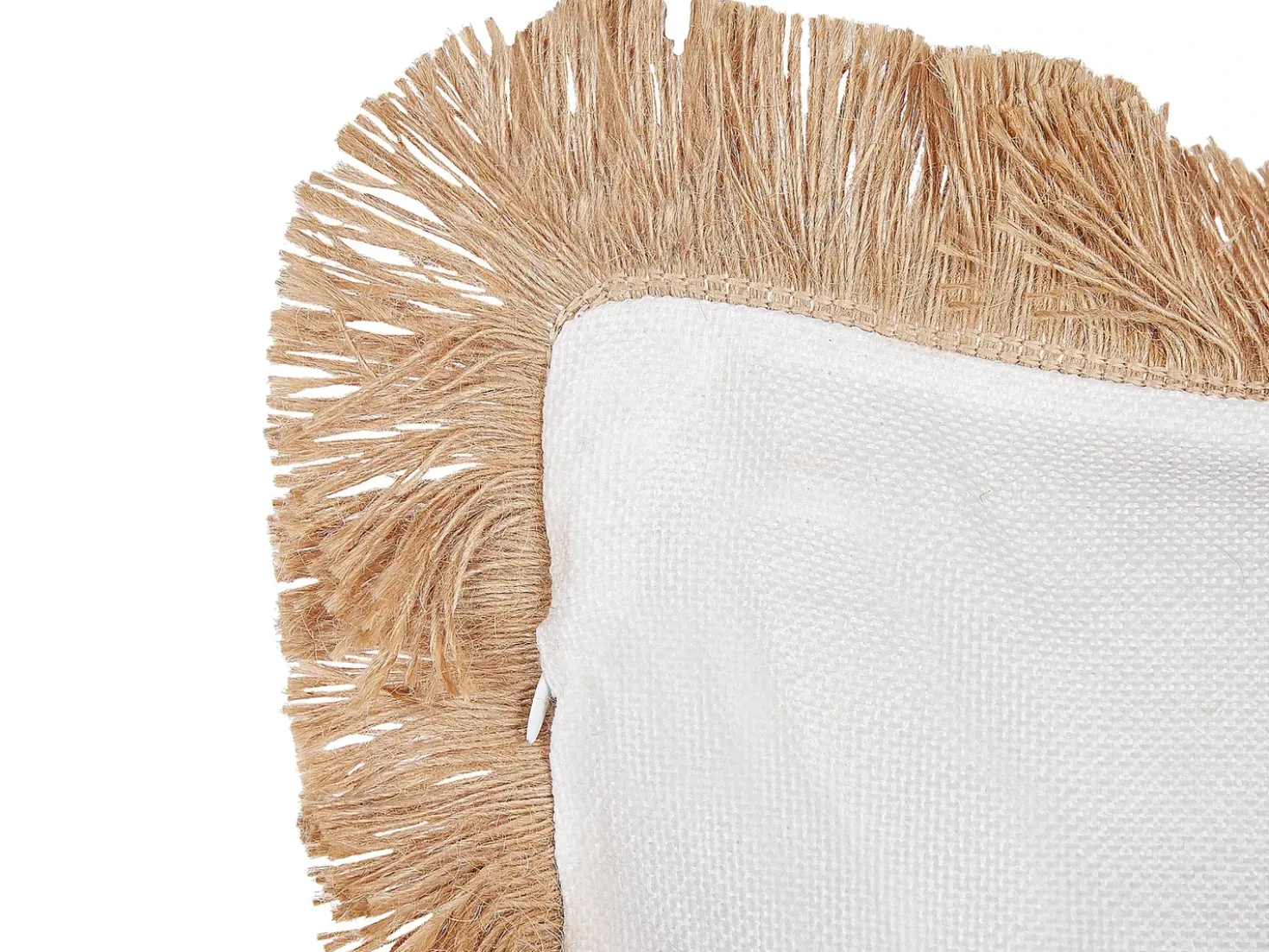 Set di 2 cuscini AGRIMONY 45 x 45 cm Beige Trama orientale