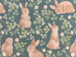 Set di 2 cuscini ALSTROEMERIA Cotone 45 x 45 cm Verde Trama animale