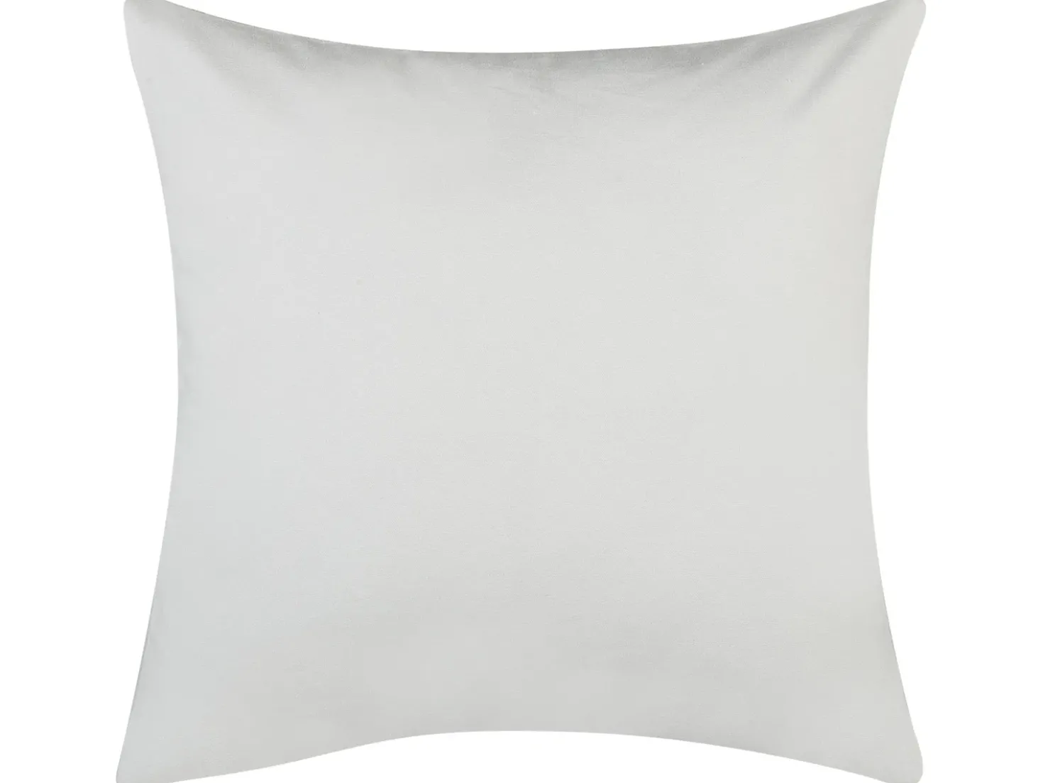 Set di 2 cuscini ALYSSUM Cotone 45 x 45 cm Bianco Trama Trellis