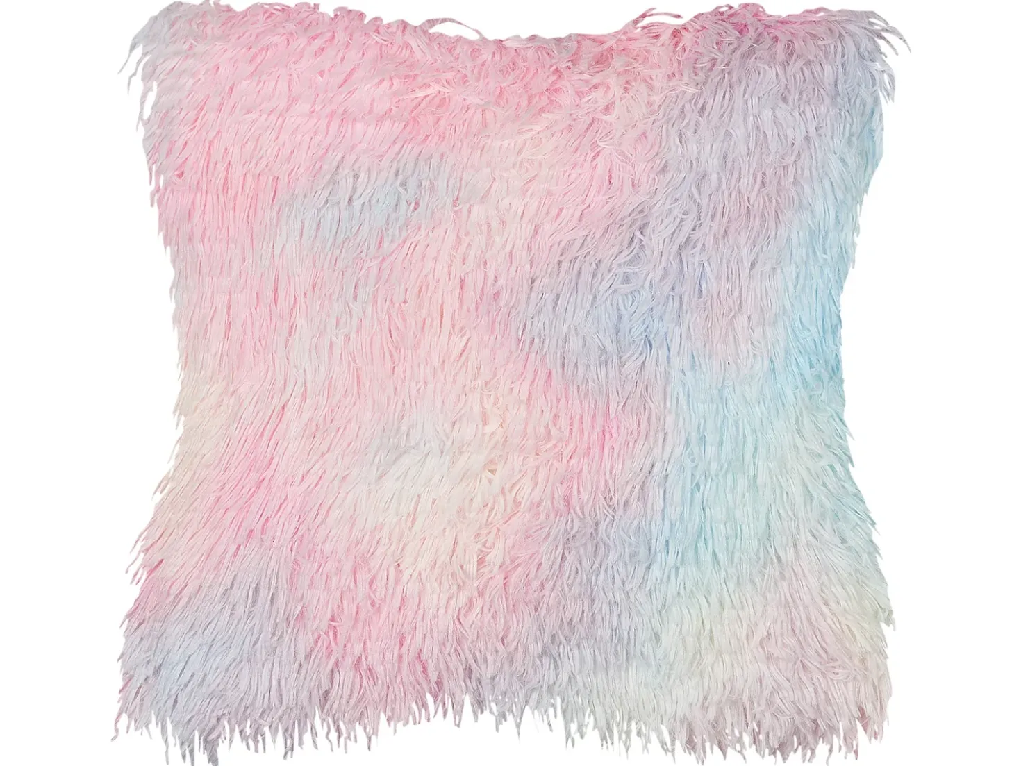 Set di 2 cuscini AMARYLLIS Finta pelliccia 45 x 45 cm Multicolore