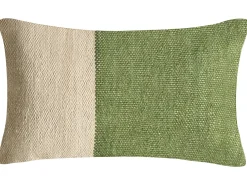 Set di 2 cuscini ANISOPTERA Cotone 30 x 50 cm 45 x 45 cm Verde Tinta unita