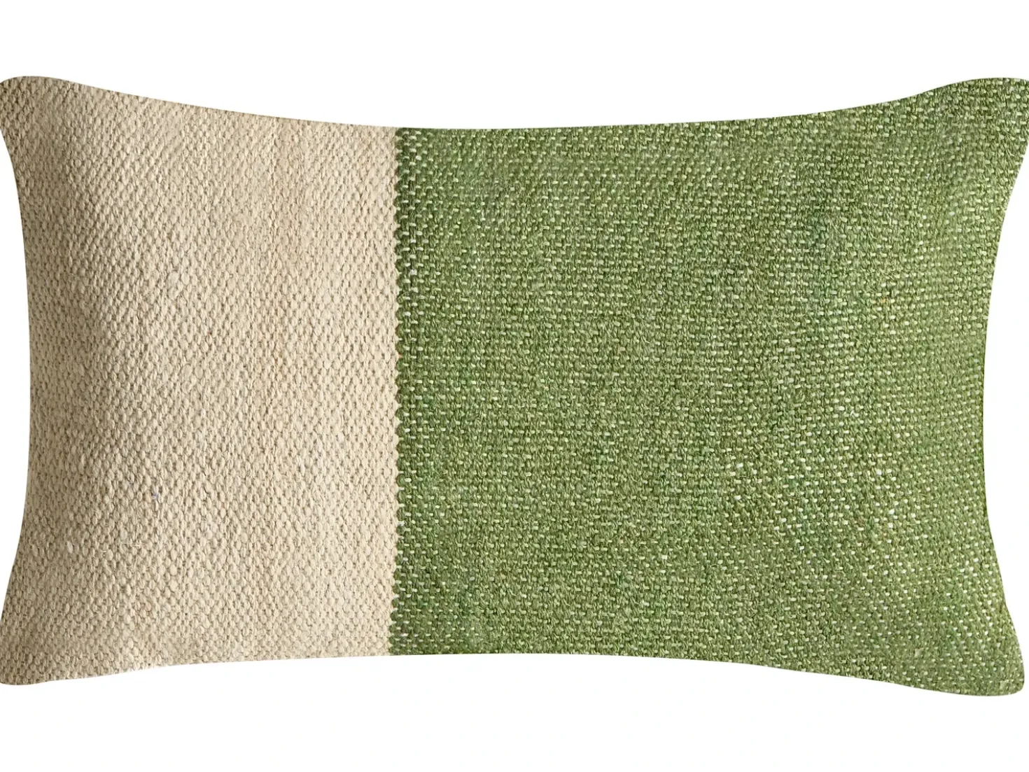 Set di 2 cuscini ANISOPTERA Cotone 30 x 50 cm 45 x 45 cm Verde Tinta unita