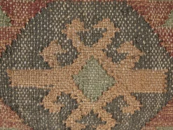 Set di 2 cuscini ARVEN Iuta 30 x 50 cm Marrone Trama orientale