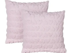 Set di 2 cuscini ASTRANTIA 45 x 45 cm Rosa