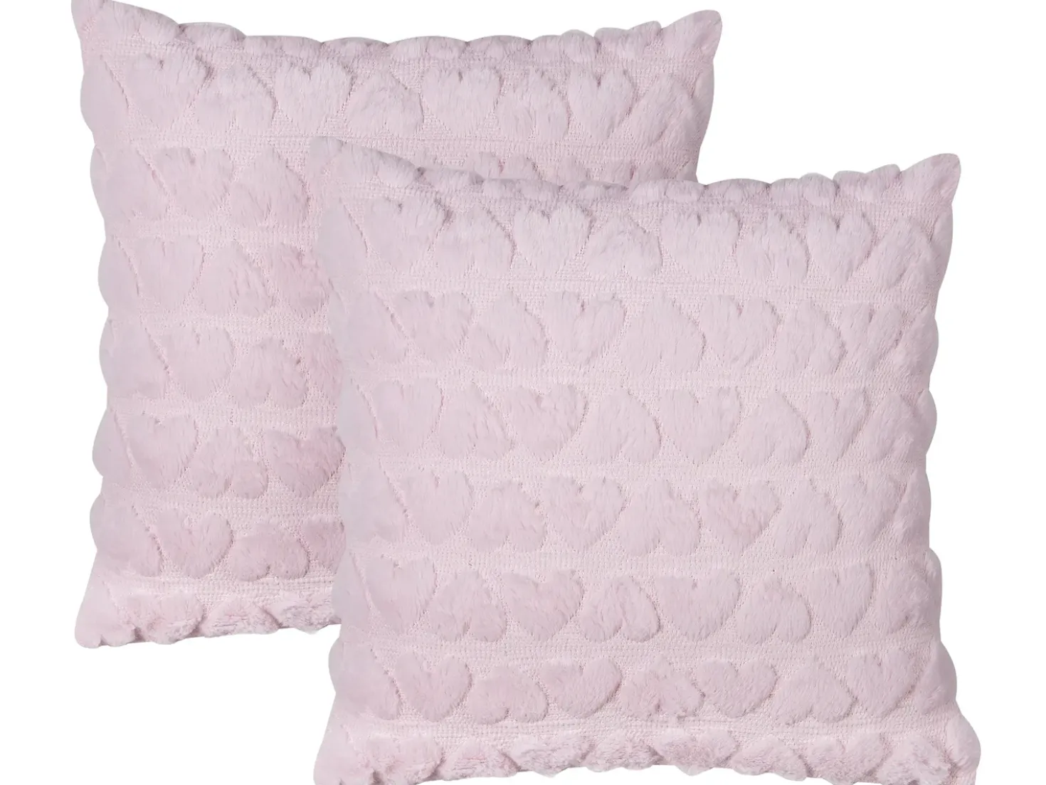 Set di 2 cuscini ASTRANTIA 45 x 45 cm Rosa