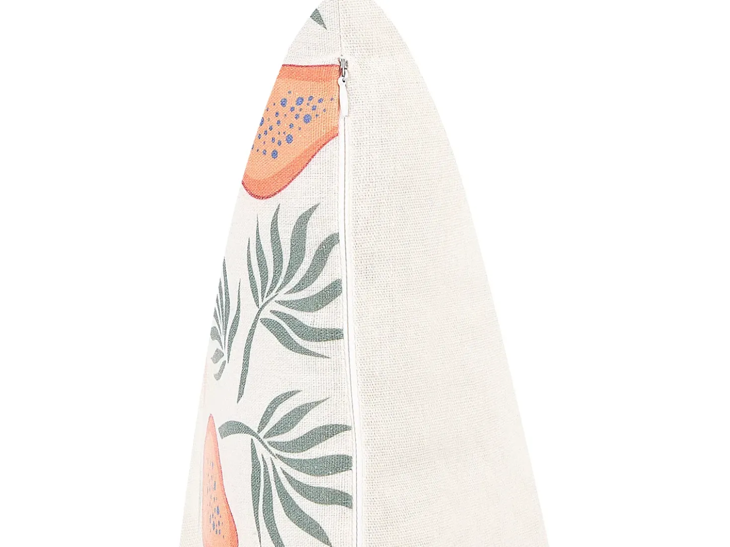 Set di 2 cuscini AVENS 45 x 45 cm Multicolore Trama di piante