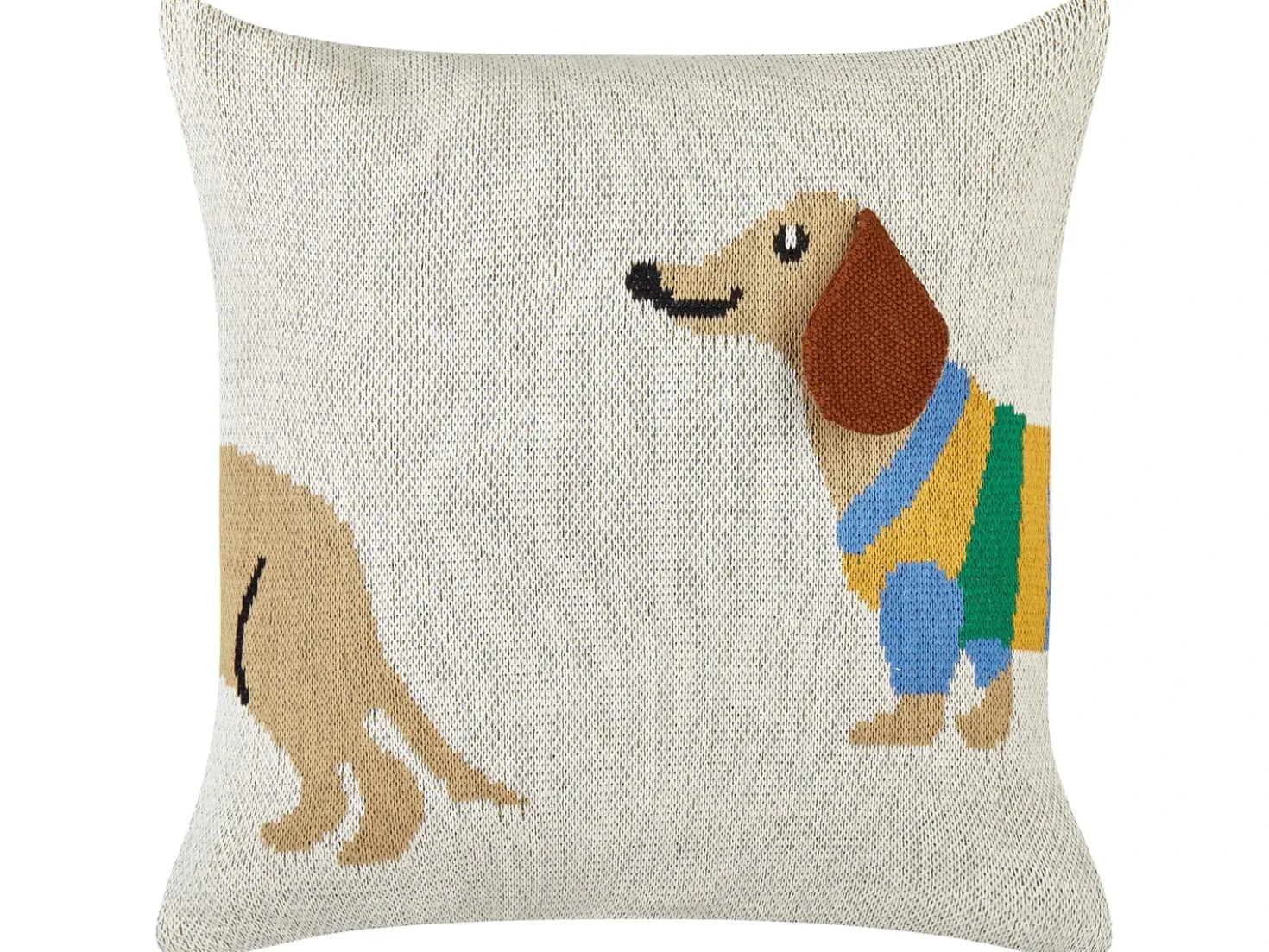Set di 2 cuscini BATTAL Cotone 45 x 45 cm Beige