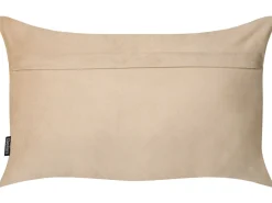 Set di 2 cuscini BELLE Velluto 30 x 50 cm Beige Tinta unita