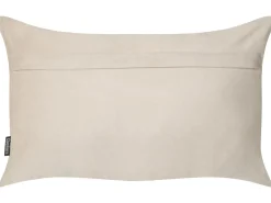 Set di 2 cuscini BELLE Velluto 30 x 50 cm Beige chiaro Tinta unita