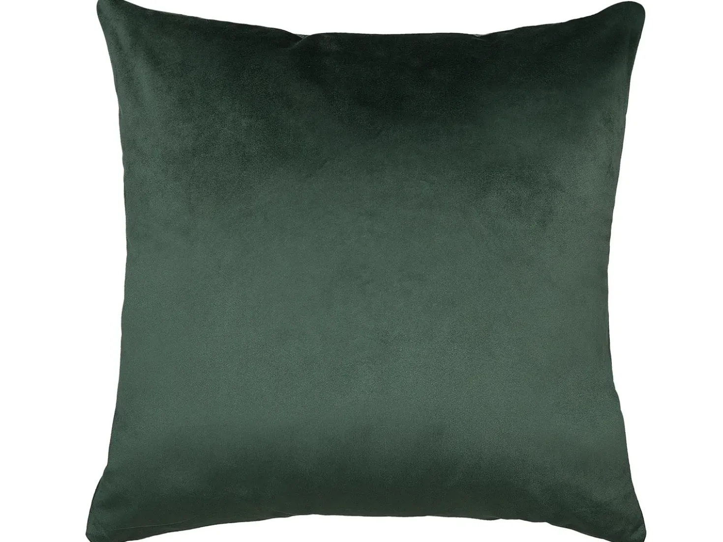 Set di 2 cuscini BELLEROSE Velluto 45 x 45 cm Verde scuro Trama di piante