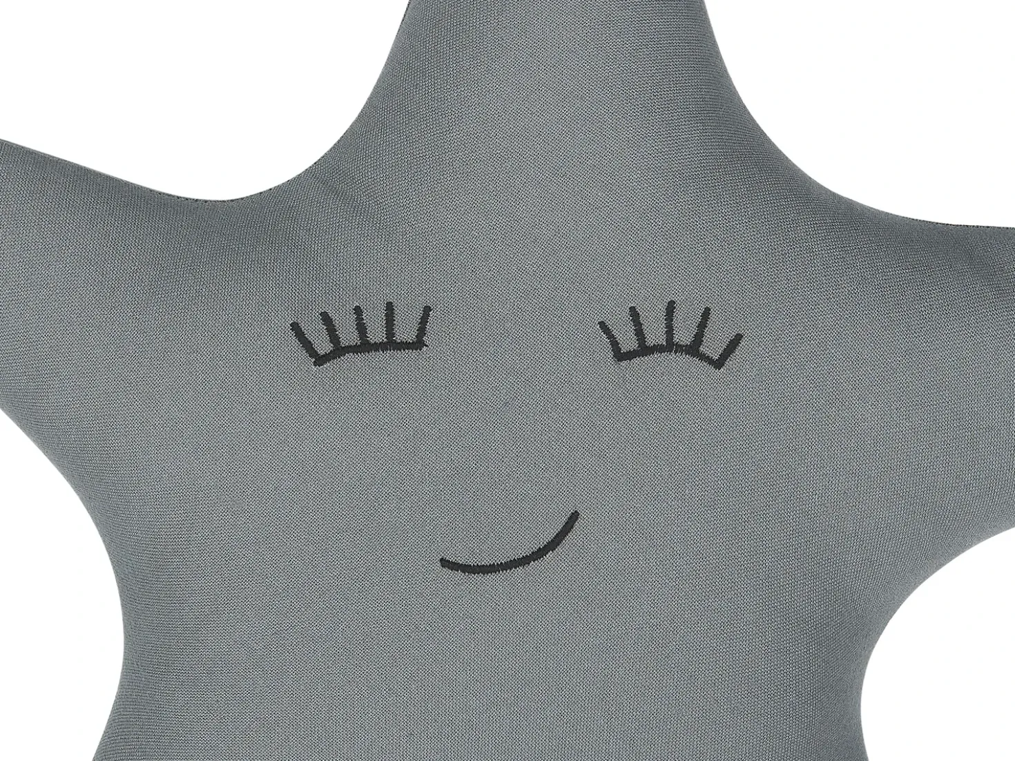Set di 2 cuscini BHOPAL Cotone 40 x 40 cm Grigio Stella
