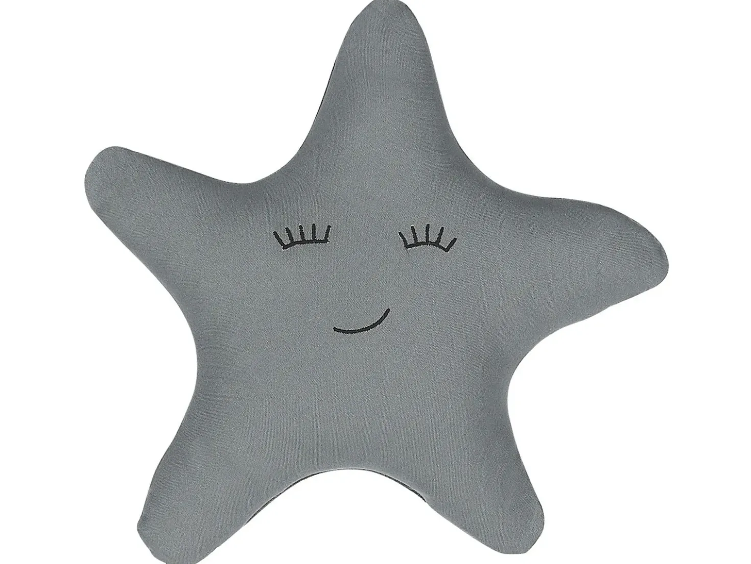 Set di 2 cuscini BHOPAL Cotone 40 x 40 cm Grigio Stella