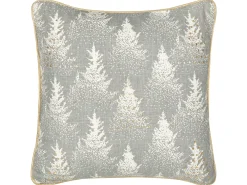 Set di 2 cuscini BILLBERGIA Cotone 45 x 45 cm Grigio Modello natalizio