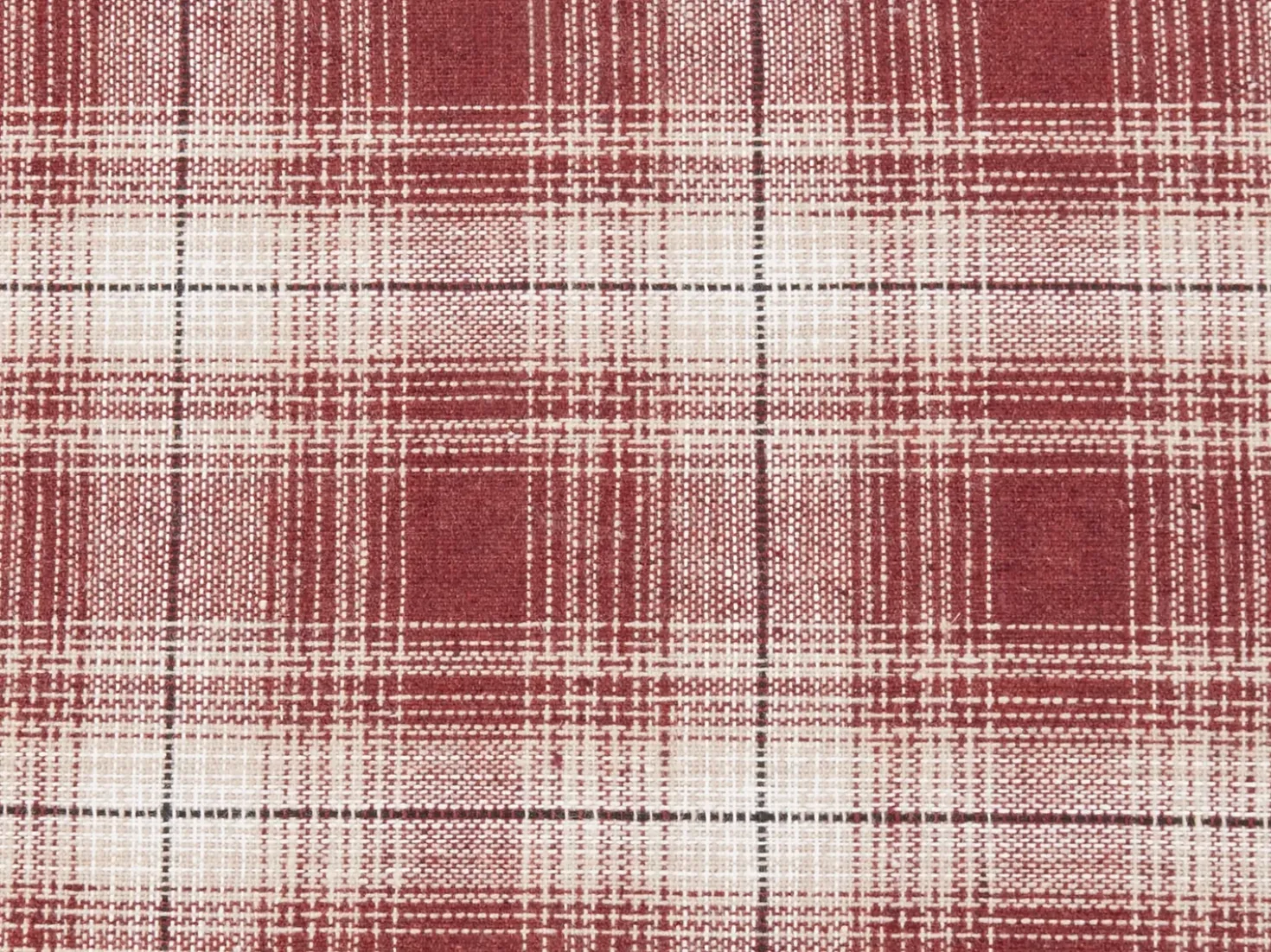 Set di 2 cuscini BROOKIES 45 x 45 cm Rosso scuro Modello natalizio