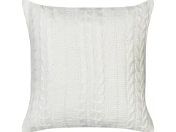 Set di 2 cuscini CADETIA Cotone 45 x 45 cm Bianco Tinta unita