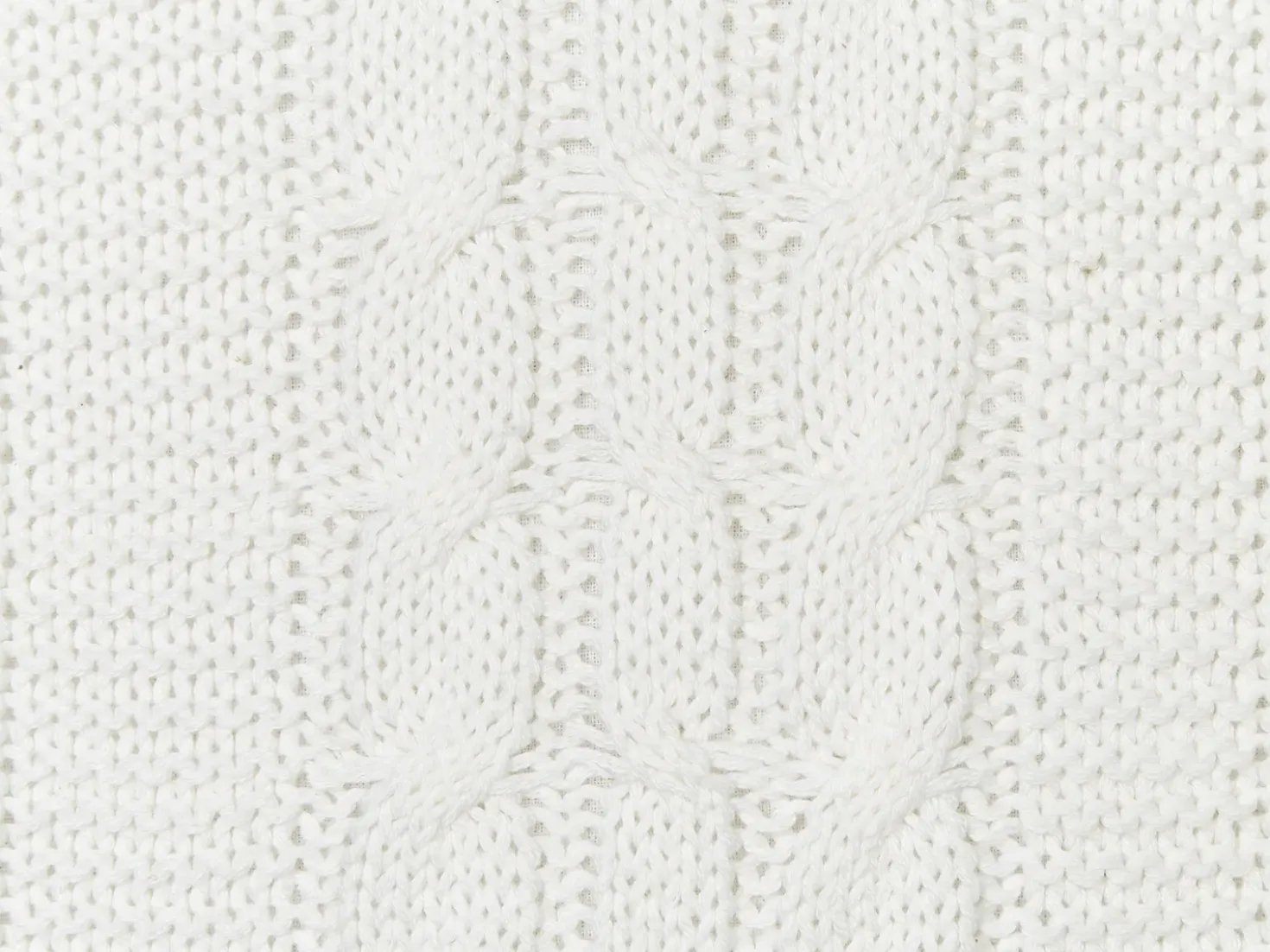 Set di 2 cuscini CADETIA Cotone 45 x 45 cm Bianco Tinta unita