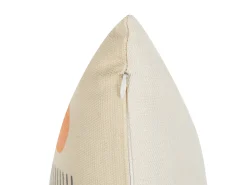 Set di 2 cuscini CALIBRACHOA 45 x 45 cm Bianco Trama geometrica