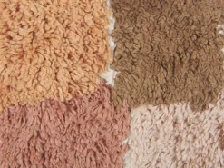 Set di 2 cuscini CALTHA Cotone 30 x 50 cm Beige Trama astratta