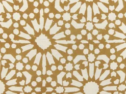 Set di 2 cuscini CEIBA Cotone 45 x 45 cm Beige Trama geometrica