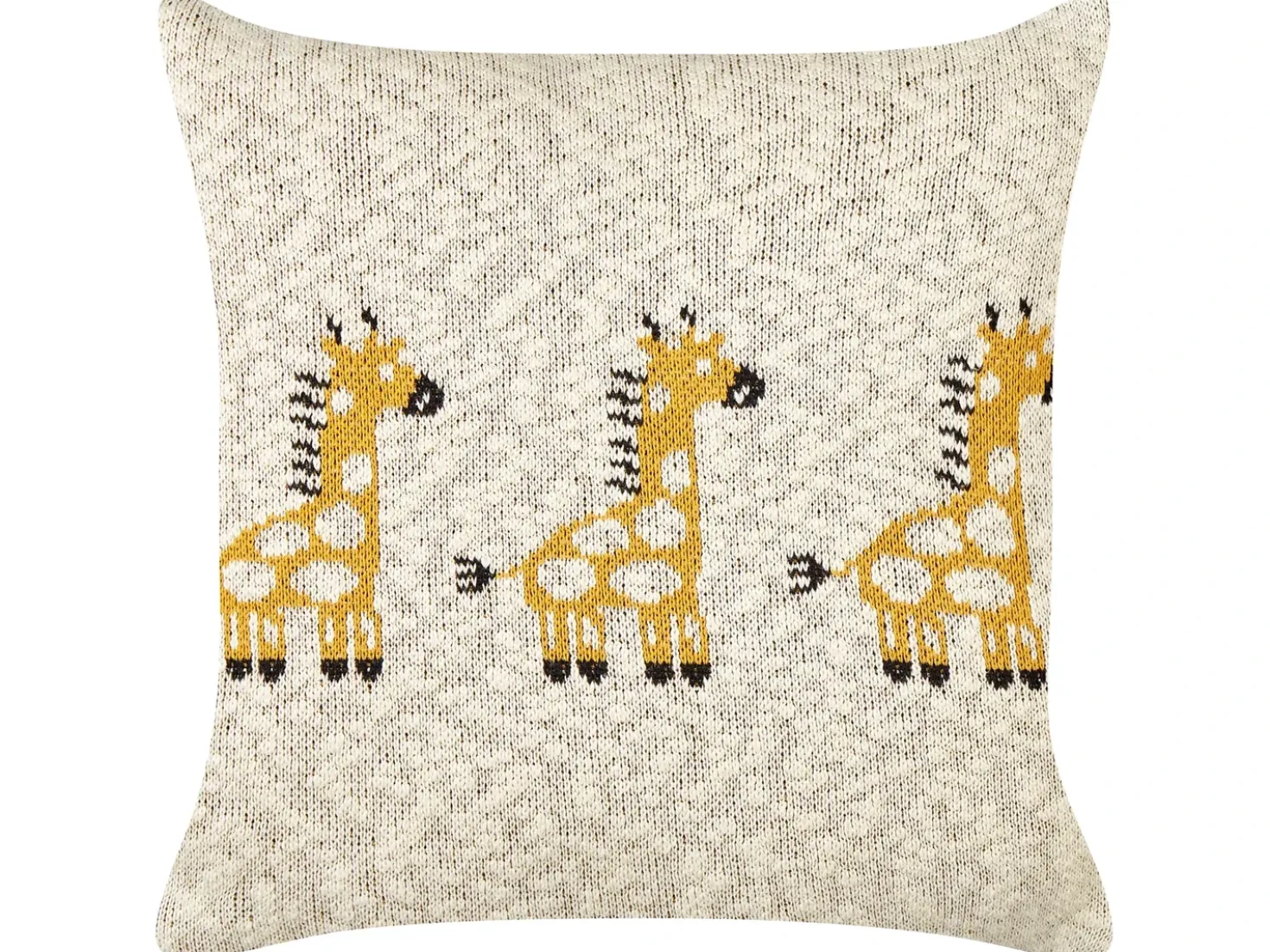 Set di 2 cuscini CHILARI Cotone 45 x 45 cm Beige