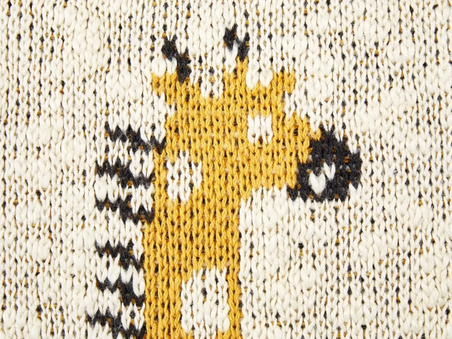 Set di 2 cuscini CHILARI Cotone 45 x 45 cm Beige