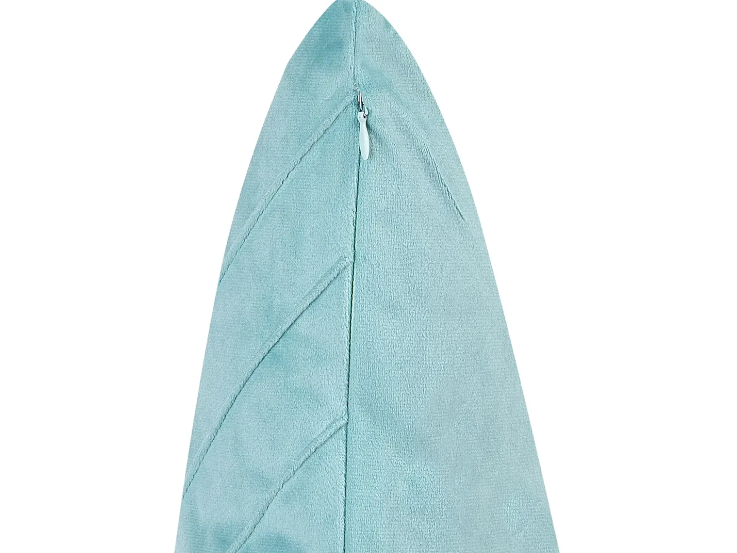 Set di 2 cuscini CONEFLOWER 45 x 45 cm Azzurro A strisce