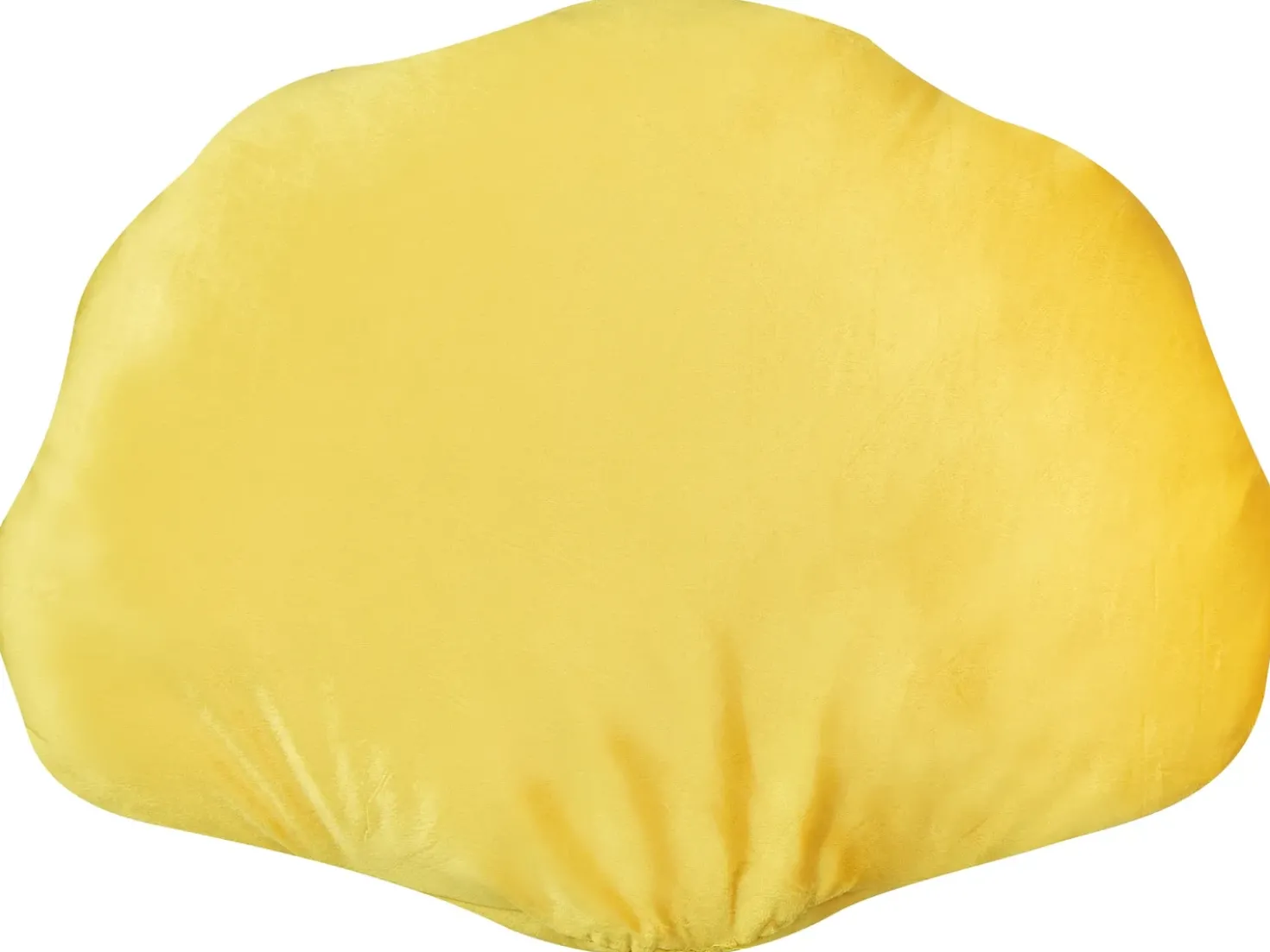 Set di 2 cuscini CONSOLIDA Velluto 47 x 35 cm Giallo Tinta unita