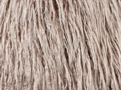 Set di 2 cuscini COROKIA Finta pelliccia 45 x 45 cm Beige Tinta unita