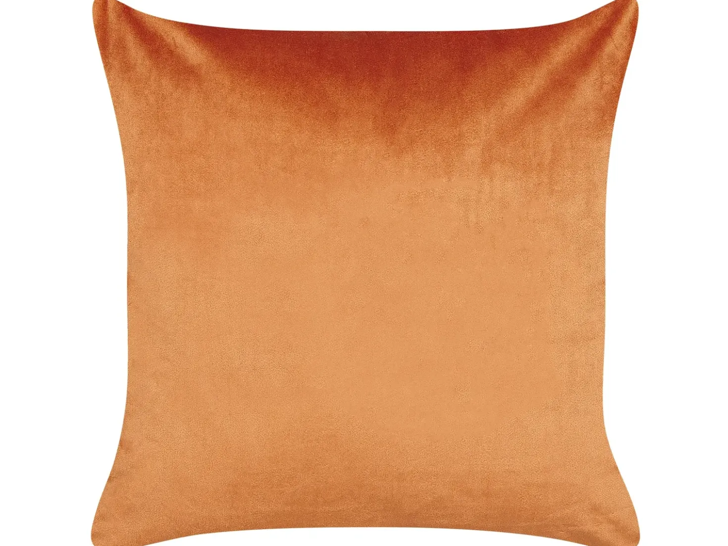 Set di 2 cuscini CROCUS Velluto 45 x 45 cm Arancione Trama astratta