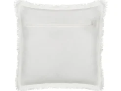 Set di 2 cuscini CYANOTIS Cotone 45 x 45 cm Azzurro Trama floreale