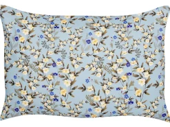 Set di 2 cuscini da esterno VALLORIA Trama floreale 40 x 60 cm Blu