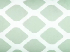 Set di 2 cuscini da esterno KALAMOS Trama geometrica 40 x 70 cm Verde menta