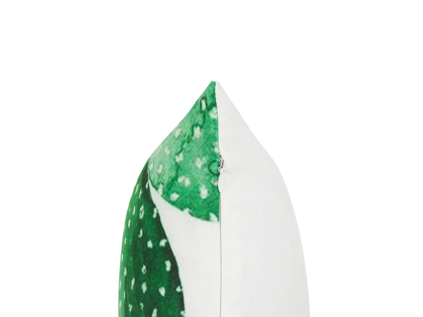 Set di 2 cuscini da esterno OSTINA Trama di piante 45 x 45 cm Verde