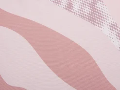 Set di 2 cuscini da esterno CAMPEI Trama astratta 45 x 45 cm Rosa
