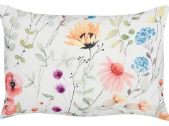 Set di 2 cuscini da esterno MONESI Trama floreale 40 x 60 cm Multicolore