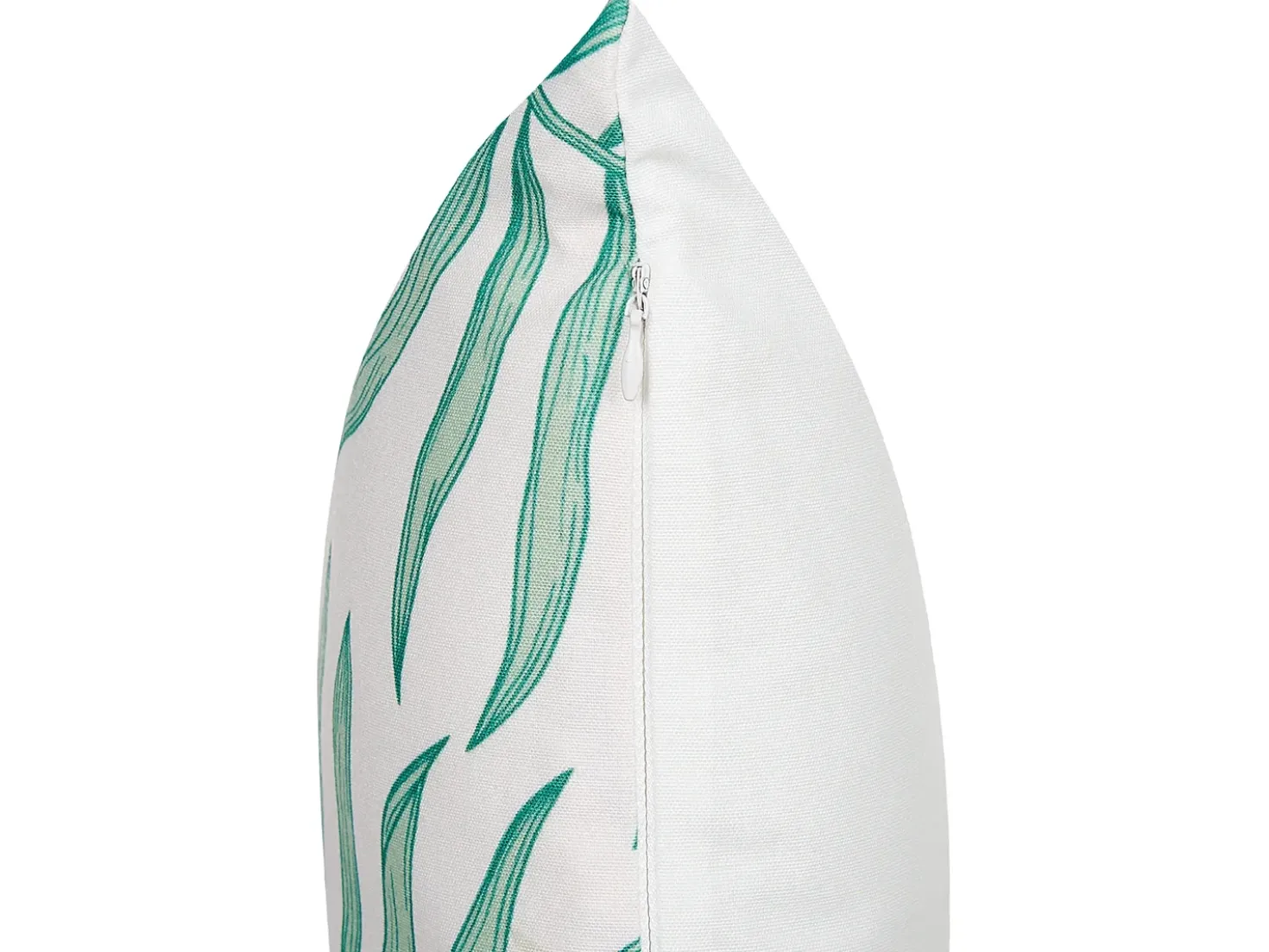 Set di 2 cuscini da esterno POGGIO Trama di piante 40 x 60 cm Verde