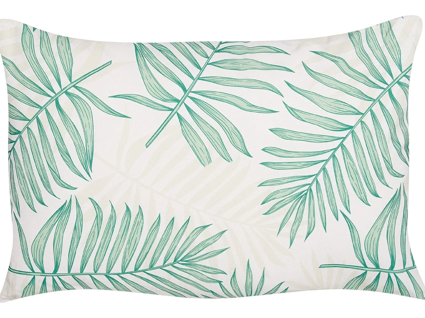 Set di 2 cuscini da esterno POGGIO Trama di piante 40 x 60 cm Verde