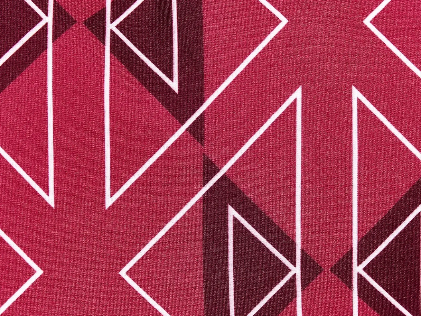 Set di 2 cuscini da esterno MEZZANO Trama geometrica 45 x 45 cm Rosa