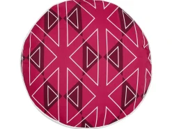 Set di 2 cuscini da esterno MEZZANO Trama geometrica 40 x 40 cm Rosa