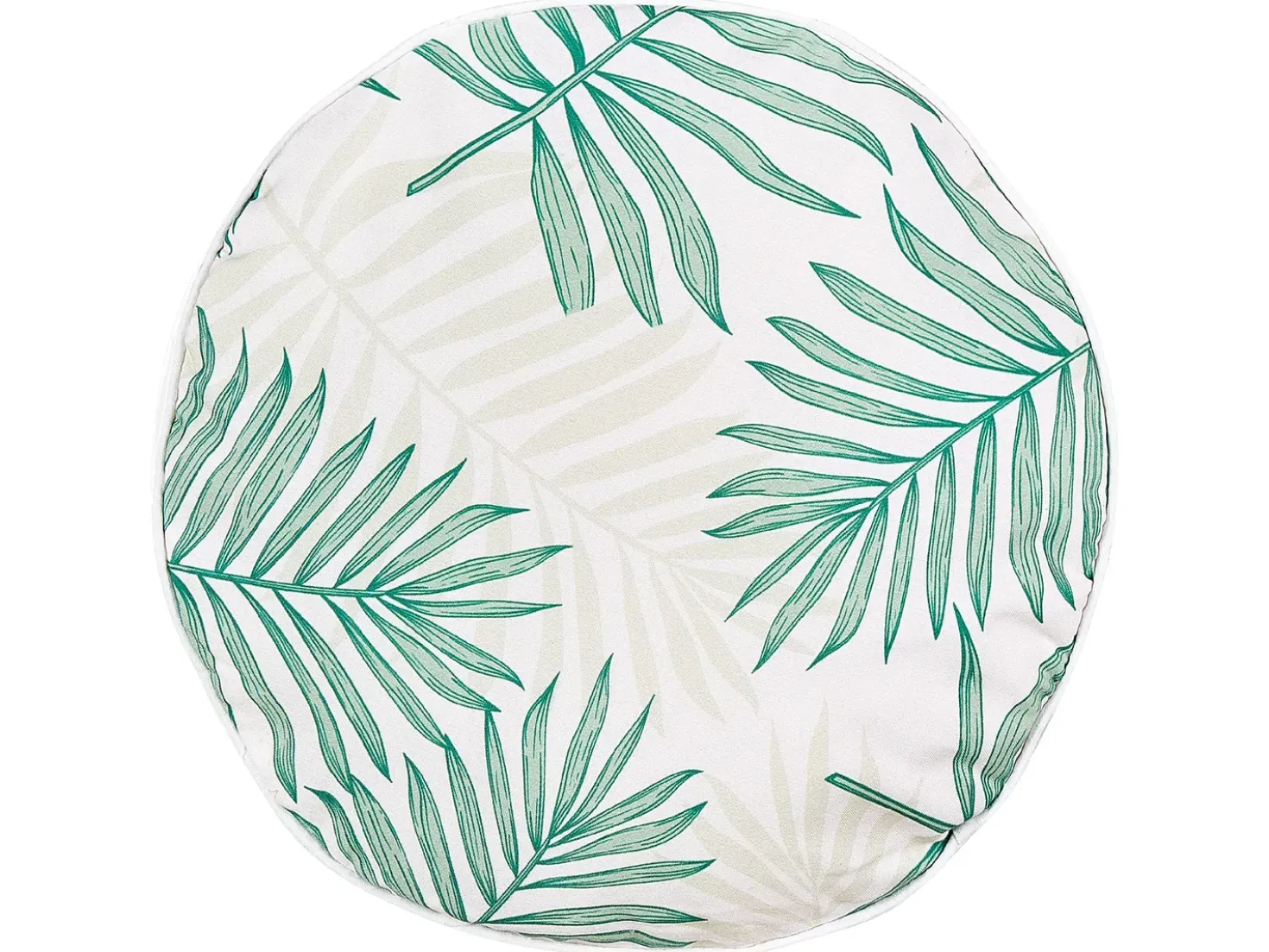 Set di 2 cuscini da esterno POGGIO Trama di piante 40 x 40 cm Verde