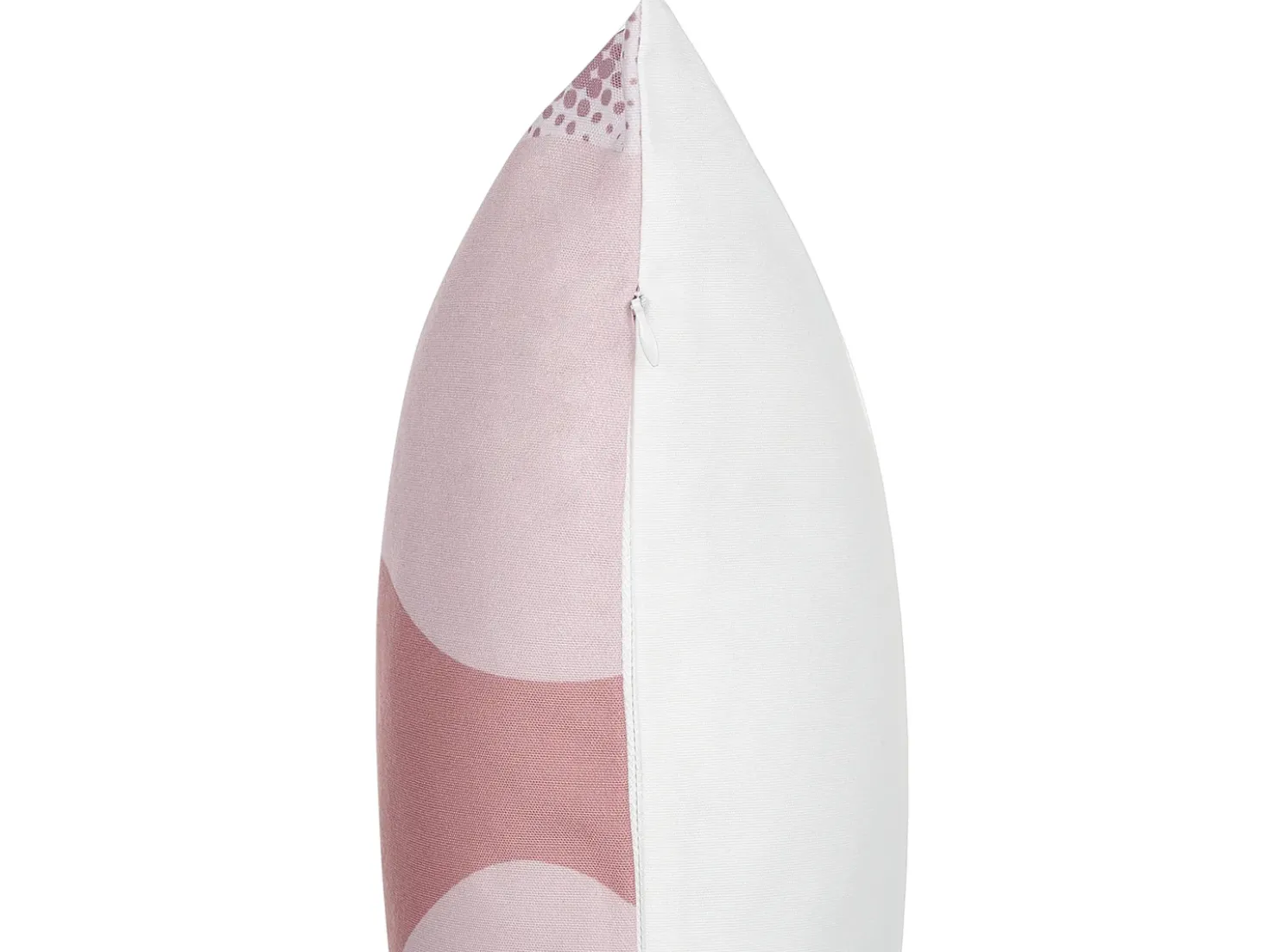 Set di 2 cuscini da esterno CAMPEI Trama astratta 40 x 60 cm Rosa