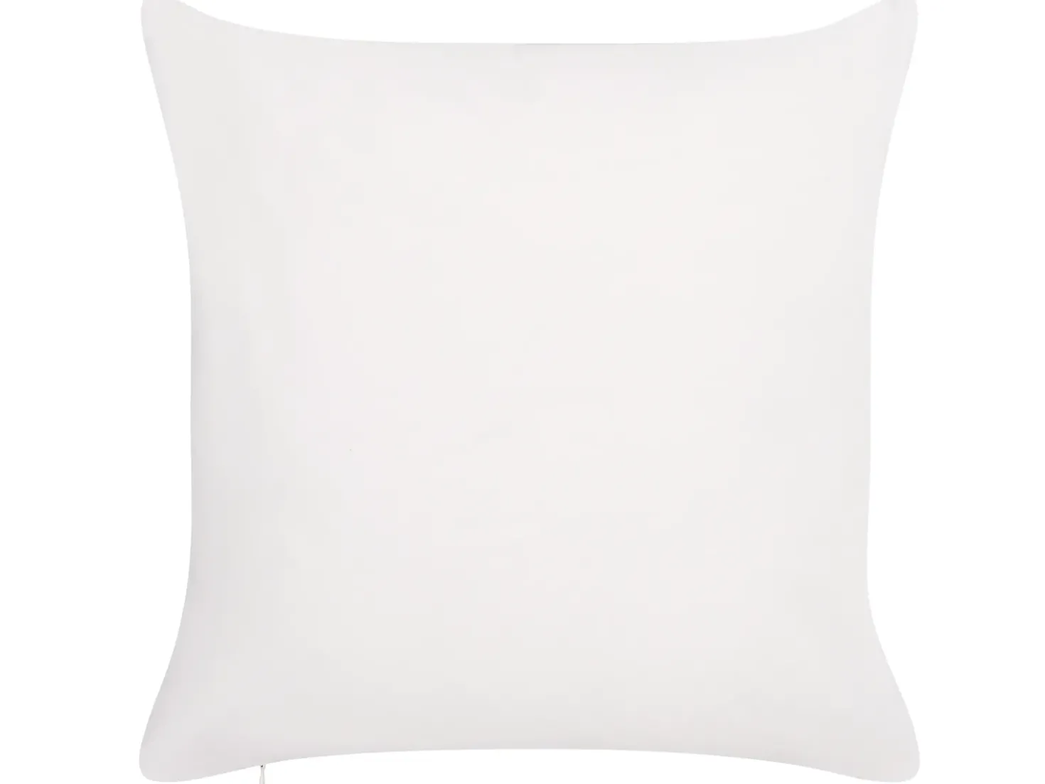 Set di 2 cuscini da esterno TORRETTA Trama di piante 45 x 45 cm Bianco sporco