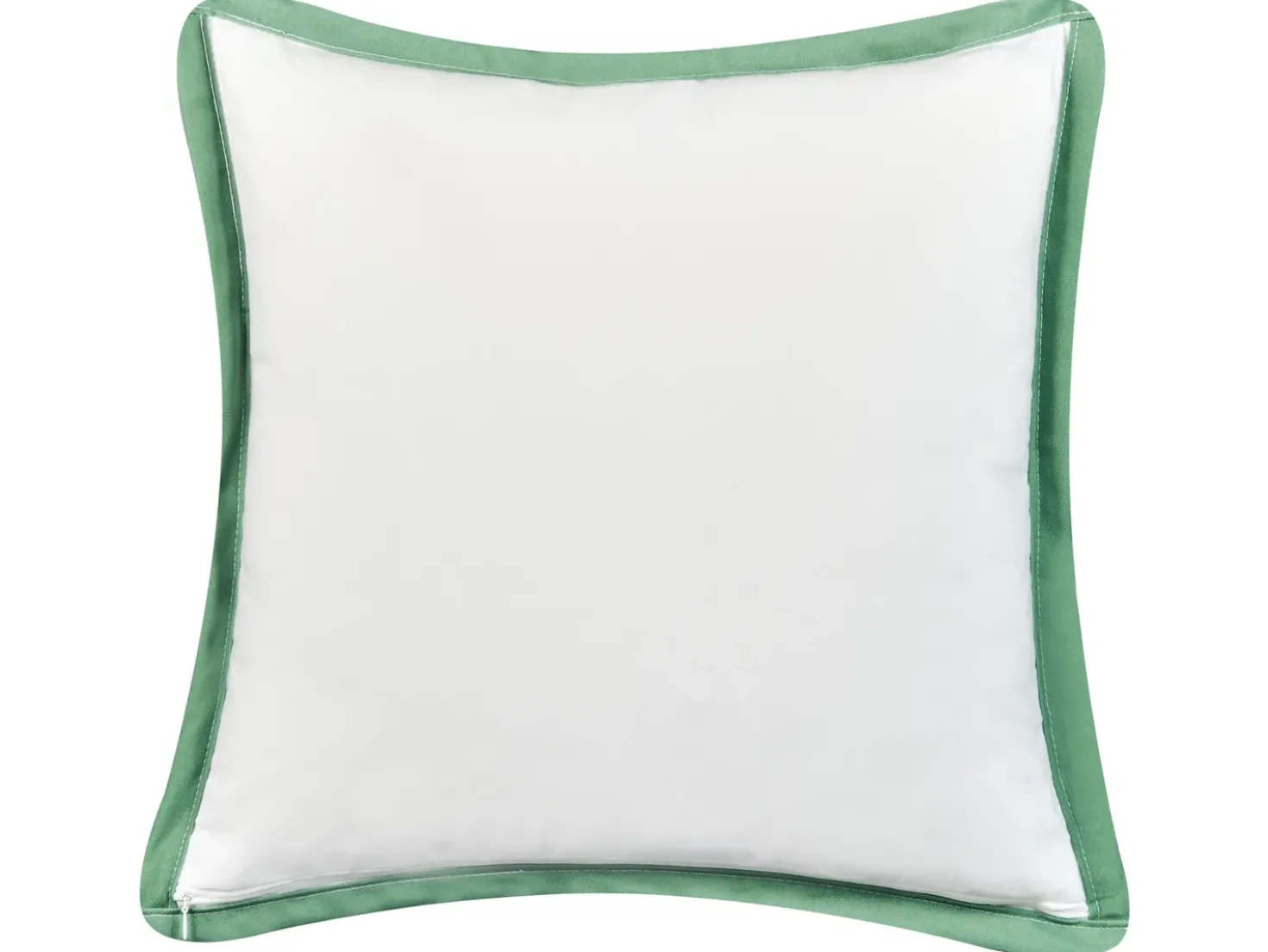 Set di 2 cuscini da esterno MEADOW Trama di piante 45 x 45 cm Verde