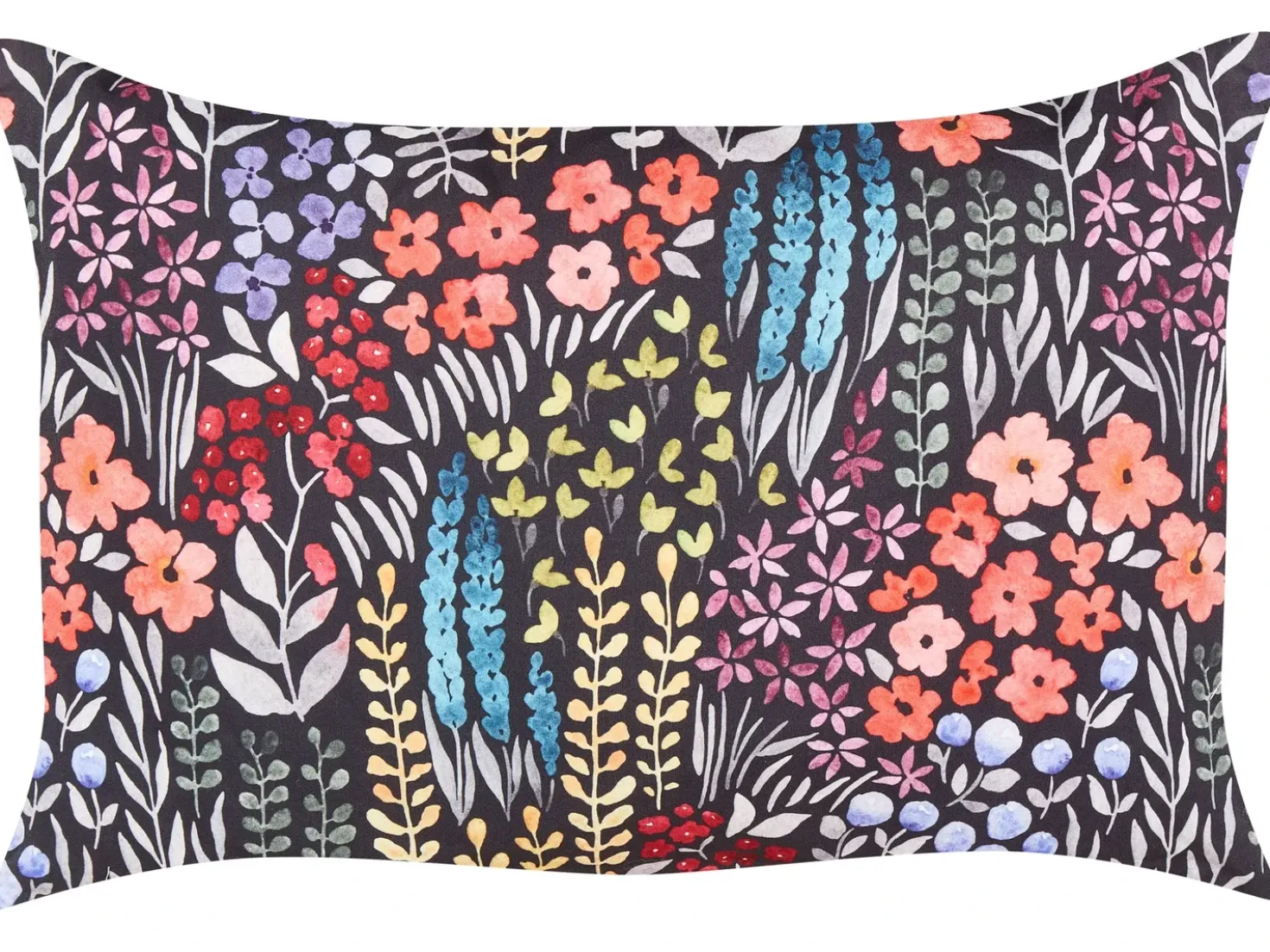 Set di 2 cuscini da esterno CASTELARO Trama floreale 40 x 60 cm Multicolore