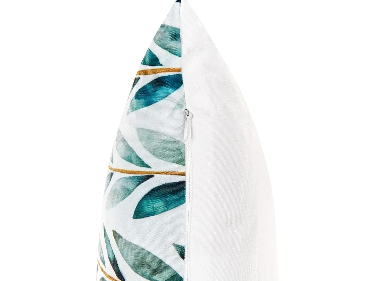 Set di 2 cuscini da esterno LOANO Trama di piante 40 x 60 cm Verde
